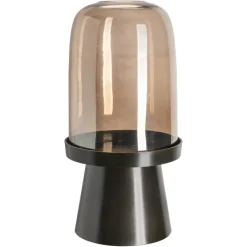 Richmond Interiors Windlicht Meave walnoot groot