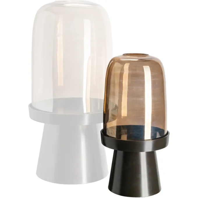 Richmond Interiors Windlicht Kate walnoot klein