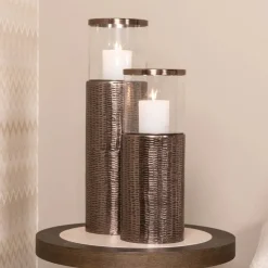 Richmond Interiors Windlicht Faylen brons S