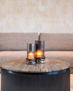 Richmond Interiors Windlicht Candace smoke large