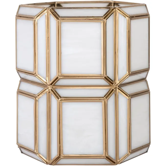 Richmond Interiors Windlicht Ariana antiek brons klein