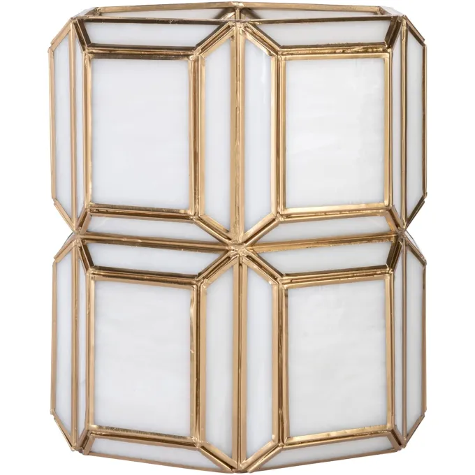 Richmond Interiors Windlicht Ariana antiek brons klein