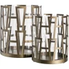 Richmond Interiors Windlicht Shandy antiek brons klein
