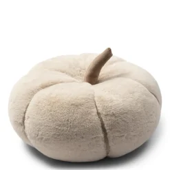 Riviera Maison Pumpkin Faux Fur Box kussen L