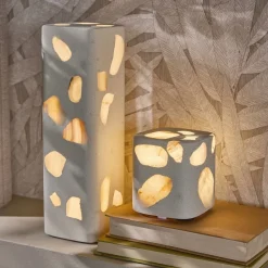 Riviera Maison Tafellamp Alabaster Led Saluné L