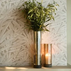 Riviera Maison Windlicht Selaire hout L