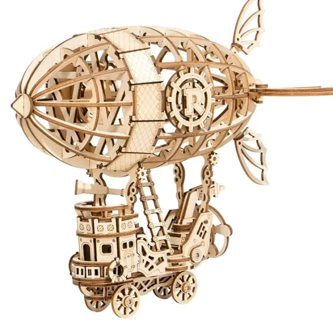 Robotime Houten Bouwpakket Airship