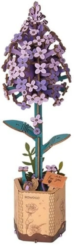 Robotime Houten Bouwpakket Lilac