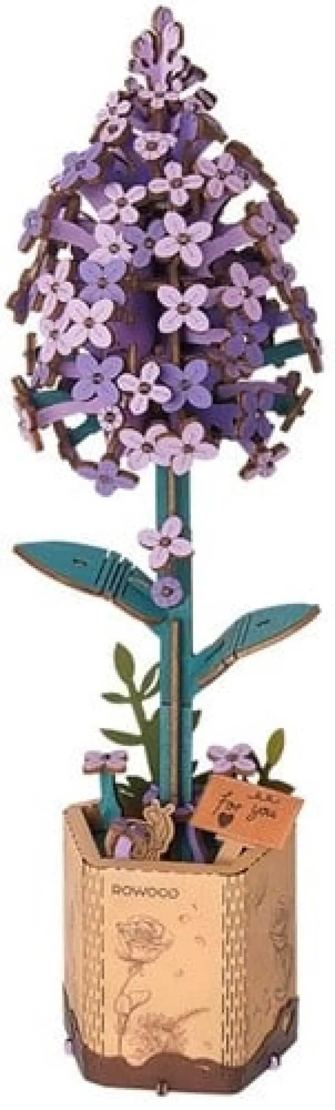 Robotime Houten Bouwpakket Lilac