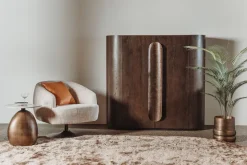 Tower Living Allure Opbergkast donkerbruin 150 cm