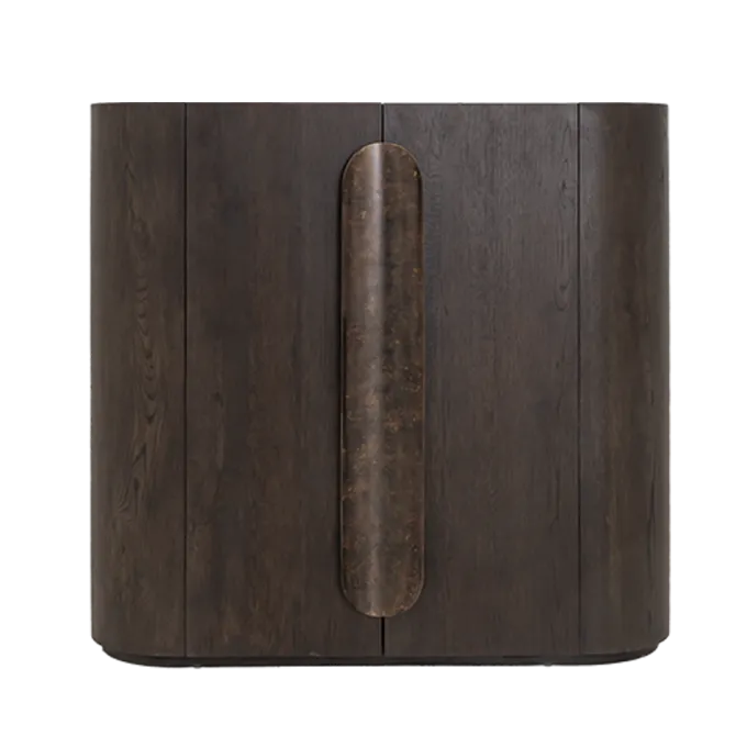 Tower Living Allure Opbergkast donkerbruin 150 cm