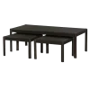 Tower Living Amalfi Salontafel- en Bijzettafelset basalt vanaf 50 cm