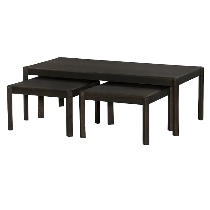 Tower Living Amalfi Salontafel- en Bijzettafelset basalt vanaf 50 cm