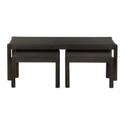 Tower Living Amalfi Salontafel- en Bijzettafelset basalt vanaf 50 cm