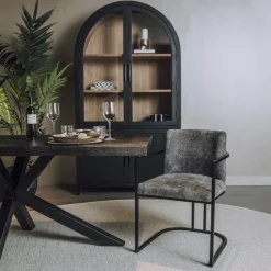 Tower Living Archi Armstoel - fabric Eden 20 graphite