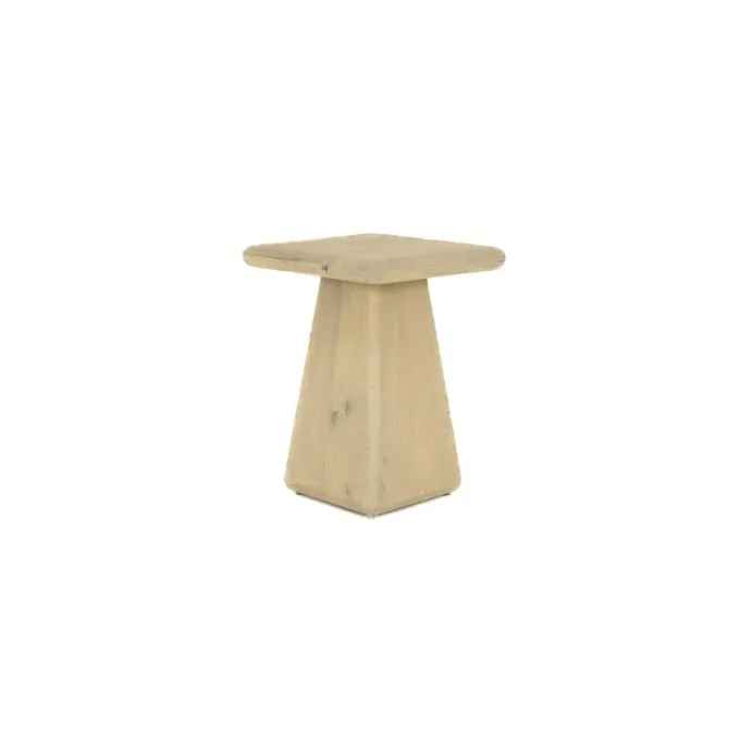 Tower Living Asti Bijzettafel vierkant naturel 40 cm