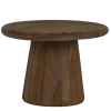 Tower Living Asti Bijzettafel rond bruin 60 cm
