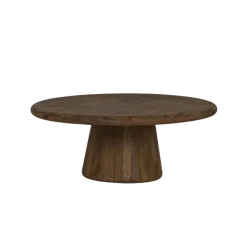Tower Living Asti Salontafel rond bruin 90 cm