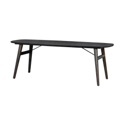 Tower Living Aura Eetkamertafel espresso 160 cm - Deens Ovaal