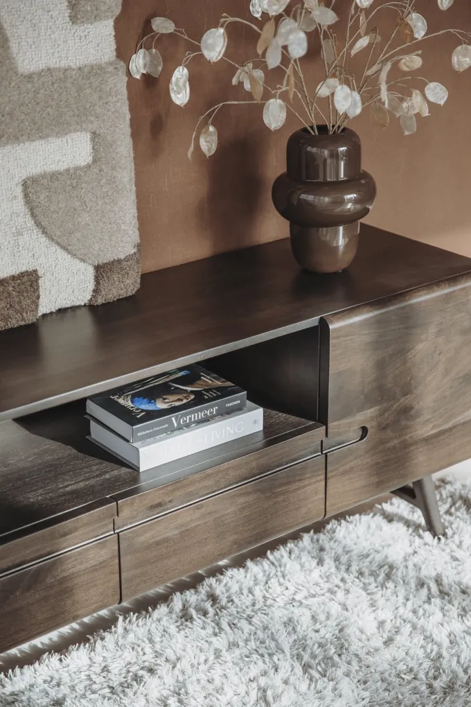 Tower Living Aura TV-meubel espresso 210 cm