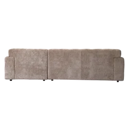 Tower Living Austin 2.5 zits + Chaise Rechts - Haga 39 cappuccino