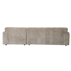 Tower Living Austin 2.5 zits + Chaise Rechts - Haga 30 beige