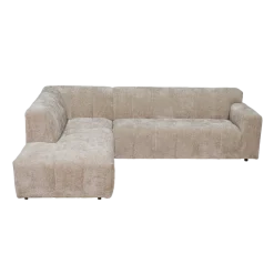 Tower Living Austin 2.5 zits + Ottoman Links - Haga 30 beige