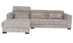 Tower Living Bank Brighton - 3 zits + Chaise Longue Links - Taupe 17