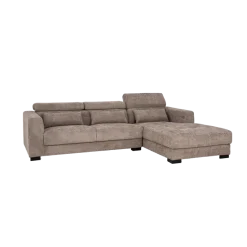 Tower Living Bank Brighton - 3 zits + Chaise Longue Rechts - Taupe 17