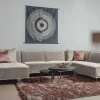 Tower Living Bank Leeds - Chaise longue + 2,5 zits + ottomane Rechts - City 120 Beige