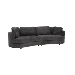 Tower Living Bank Sunderland 3 zits - fabric XS85 19 Light grey