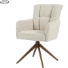 Tower Living Bardi Armstoel - Cremona 02 sand - Anodic brown frame (draaibaar)