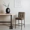 Tower Living Barstoel Vasco - Grijs, bruin en groen