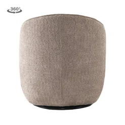 Tower Living Belvi Fauteuil - fabric AJ3019-13 Old pink (draaibaar)