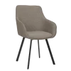 Tower Living Borgo Armstoel - Bjorn 34 beige-grey (draaibaar)