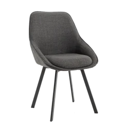 Tower Living Borgo Stoel - Bjorn 19 anthracite (draaibaar)
