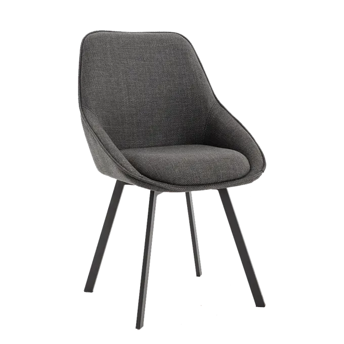 Tower Living Borgo Stoel - Bjorn 19 anthracite (draaibaar)