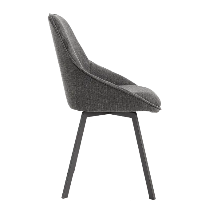 Tower Living Borgo Stoel - Bjorn 19 anthracite (draaibaar)
