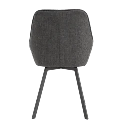Tower Living Borgo Stoel - Bjorn 19 anthracite (draaibaar)