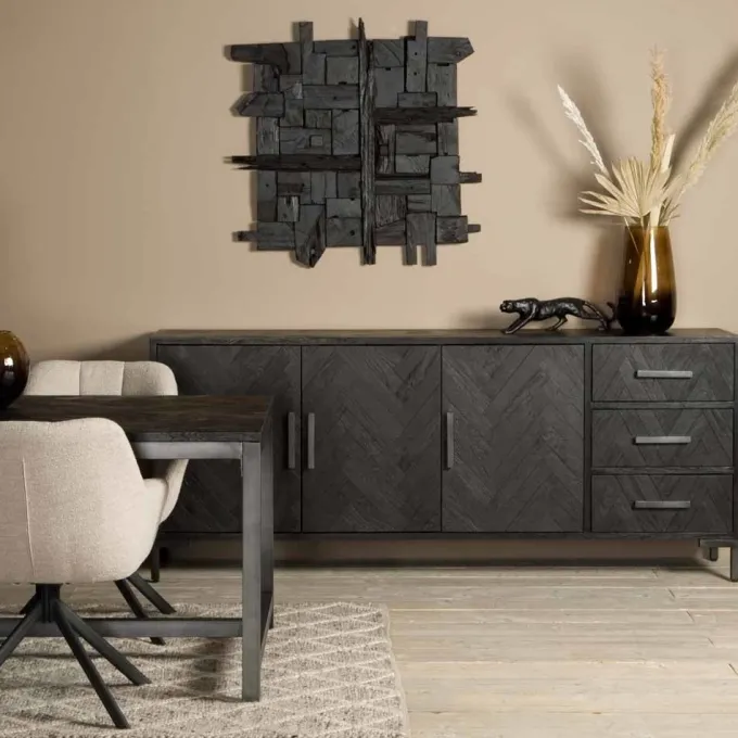 Tower Living Dressoir Ziano 3 deurs en 3 lades - 220 cm