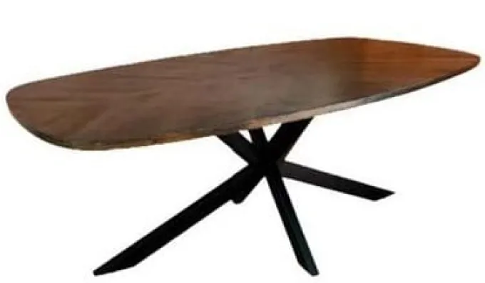 Tower Living Eettafel Silvi 180x100 – olijfbruin