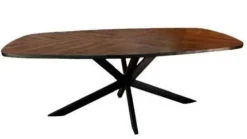 Tower Living Eettafel Silvi 180x100 – zwart
