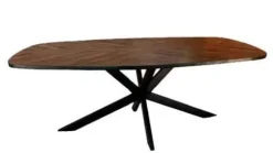 Tower Living Eettafel Silvi 240x110 – zwart