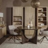 Tower Living Fermo Eetkamertafel rond olijfbruin 130 cm