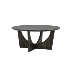 Tower Living Fermo Salontafel rond olijfbruin 90 cm