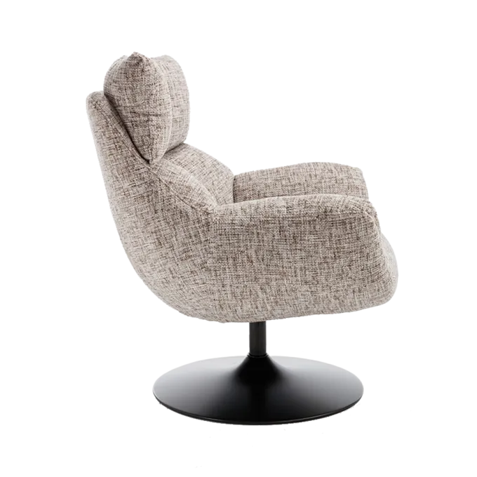 Tower Living Force Fauteuil - Imo 15 beige-brown (draaibaar)