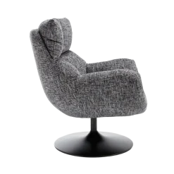 Tower Living Force Fauteuil - Imo 60 dark-grey (draaibaar)