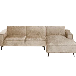 Tower Living Leeds 2 5-AL + Chaise R - Touch 102 Beige