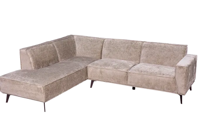 Tower Living Leeds 2 5-AR + Ottoman L - Touch 04 Taupe