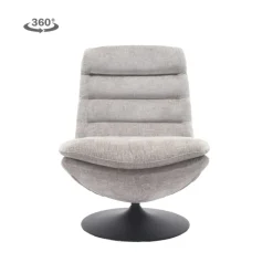 Tower Living Marano Fauteuil - Harmony 04 ice grey (draaibaar)